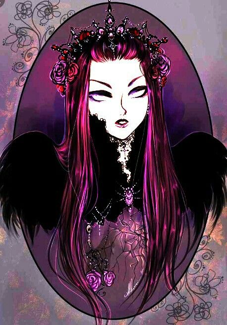 RAVEN Queen /fan Art I found on Google images. Eah Raven Queen Fanart, Raven Queen Ever After High Fanart, Raven Queen Fanart, Raven Fan Art, Raven Teen Titans Go, Evil Angel, W.i.t.c.h Fanart, Anime Long Hair, Kushina Uzumaki