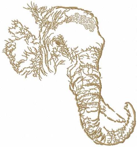 Elephant sketch free embroidery design #elephantembroidery #stitches #africandesign Elephant Sketch, Elephant Embroidery, Machine Embroidery Designs Projects, Sketch Free, Learning To Embroider, Embroidery Tips, Embroidery Download, Christmas Embroidery Designs, Embroidery Gifts