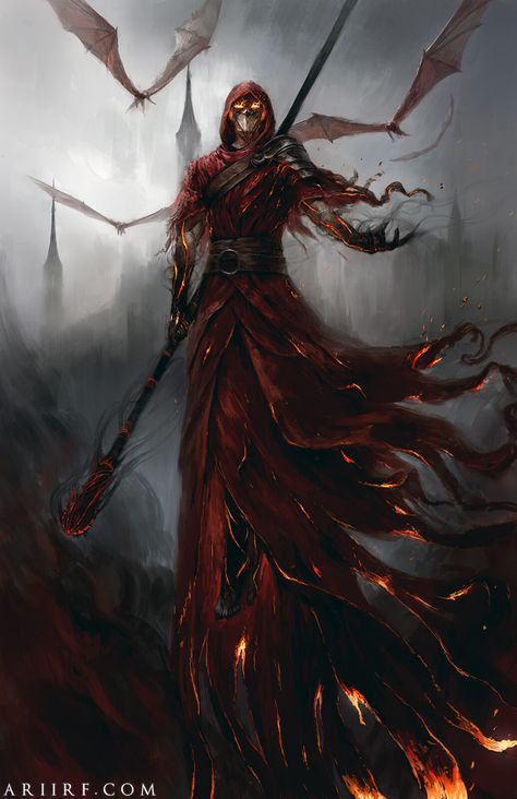 The Betrayer of Hope, Ari Ibarra on ArtStation at https://www.artstation.com/artwork/QrWGW3 Robert Jordan, Red Knight, Fantasy Demon, Illustration Fantasy, Hope Art, Wheel Of Time, Love Warriors, Knight Art, Fantasy Pictures