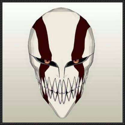 Hollow mask wish I had it, would be super awesome! Mascaras Anbu, Ichigo Mask, Bleach Ichigo Hollow, Hollow Bleach, Ichigo Hollow Mask, Vasto Lorde, Hollow Ichigo, Ichigo Hollow, Hollow Mask