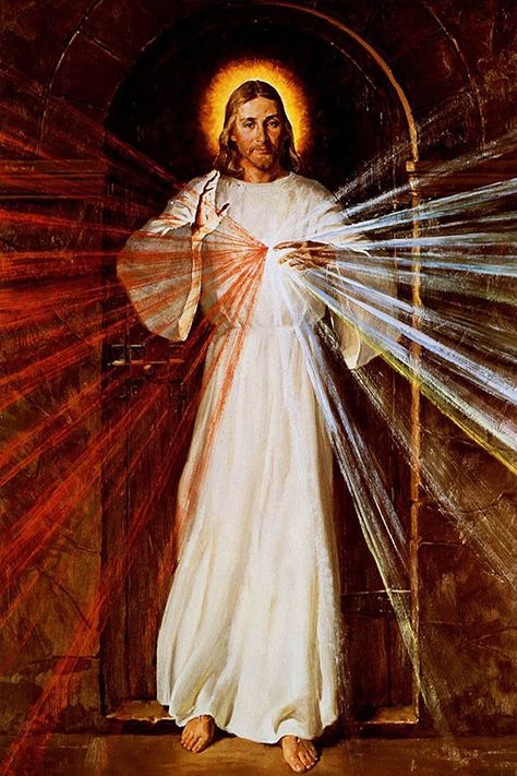 Devine Mercy, Jesus Mercy, Divine Mercy Jesus, Divine Mercy Image, Divine Mercy Sunday, Jesus Christ Artwork, Jesus Photo, Jesus Christ Art, Pope John Paul Ii