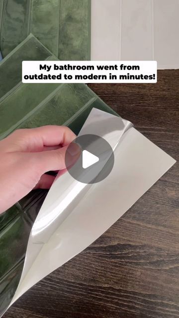 Must Haves on Instagram: "Try smart tiles and watch them copy you😌🥳  👉Follow us for more @instahome.finds   Credits: smarttiles (TikTok)  #smarttiles #bathroom #bathroomdesign" Smart Tiles Backsplash, Lodge Plans, Tile Backsplash Bathroom, Smart Tiles, Pride Colors, Tile Backsplash, Choir, Backsplash, Bathroom Design