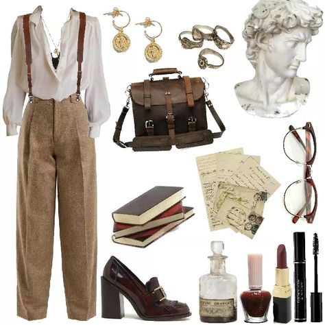 Anna Core Aesthetic Clothes, Archaeology Outfit Woman, Archeology Outfit Women, Archaeologist Aesthetic Outfit, Archeology Aesthetic Outfit, Archeologist Aesthetic Outfit, Archeology Outfit, Archaeology Aesthetic Outfit, Archeologist Outfit