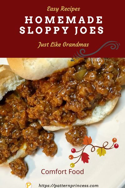 School Cafeteria Sloppy Joe Recipe, Reunion Recipes, Homemade Sloppy Joe Sauce, Homemade Sloppy Joe Recipe, Sloppy Joe Recipe, Homemade Potato Salads, Chicken Gumbo, Sandwhich Recipes, Fall Goodies