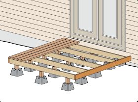 Joe's Deck Plans: How To Build a Rectangular Deck (FREE) Building A Floating Deck, Shed Floor, Floating Deck, Wooden Deck, Window Seats, Deck Plans, Diy Deck, Building A Shed, Decks And Porches