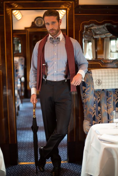 Orient Express Fashion, Gentleman Style Vintage, Rich Outfits, Gentlemen Style, David Suchet, Express Outfits, The Orient Express, Express Fashion, Aesthetic Men