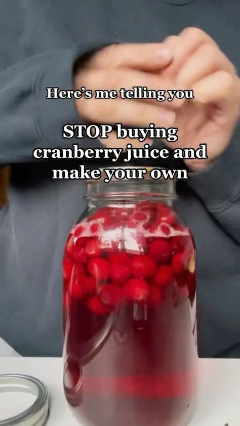 Lauren Ketterman | CRANBERRY JUICE RECIPE. SAVE THIS FOR WHEN ITS TIME 😍 this is a perfect canning recipe if you’re just getting started!… | Instagram Fresh Cranberry Juice Recipe, Canning Cranberry Juice, Cranberry Juice Recipes, Canning Cranberry, Canning Recipe, Water Bath Canning, Juice Recipe, Juice Recipes, Fresh Cranberries