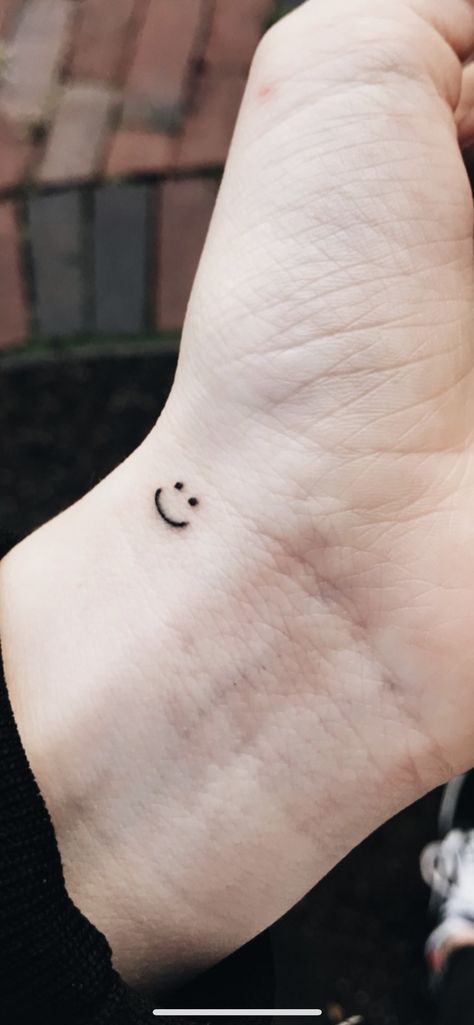 Smile Face Tattoo, Face Tattoo, Smile Face, Future Tattoos, Tattoos