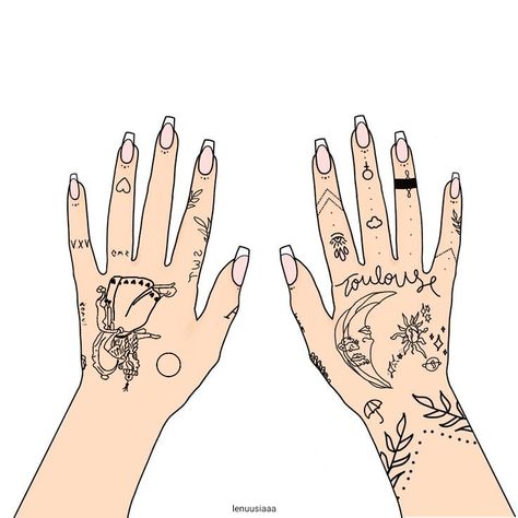 Ariana Grande Nails, Hand Tatto, Ariana Grande Tattoo, Hand And Finger Tattoos, Hand Tats, Kawaii Tattoo, Ariana Grande Cute, Cute Tiny Tattoos, Dainty Tattoos