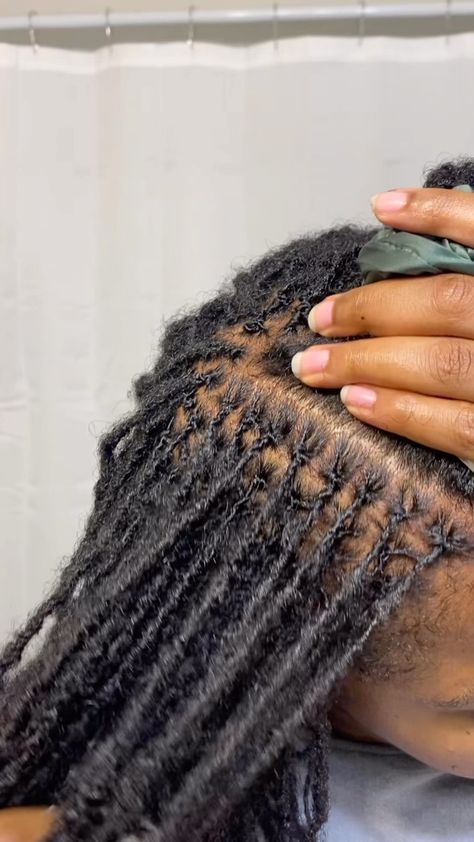 Dread Sizes, Microloc Maintenance, Large Microlocs, Micro Locs Vs Sister Locs, Braided Dreadlocks, Loc Inspiration, Micro Locs, Sister Locs, Short Locs Hairstyles