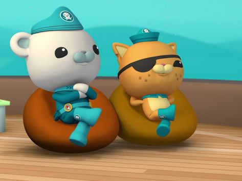 Captain Barnacles And Kwazii Being Comfortable Octonauts Matching Icons, Octonauts Kwazii X Barnacles, Octonauts Matching Pfp, Octonauts Pfp, Kwazii Octonauts, Captain Barnacles, Childhood Tv Shows, Bee Tattoo, Kids Tv