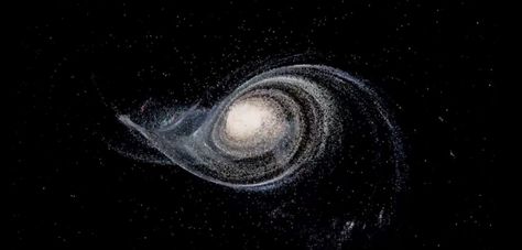 Galaxies will collide eventually, but will poor defenseless Earth also get smashed to bits and pieces? Is this yet another apocalyptic… Sky Images, Andromeda Galaxy, Milky Way Galaxy, Evening Sky, Bits And Pieces, A Whole New World, Love Nature, Milky Way, Titanic