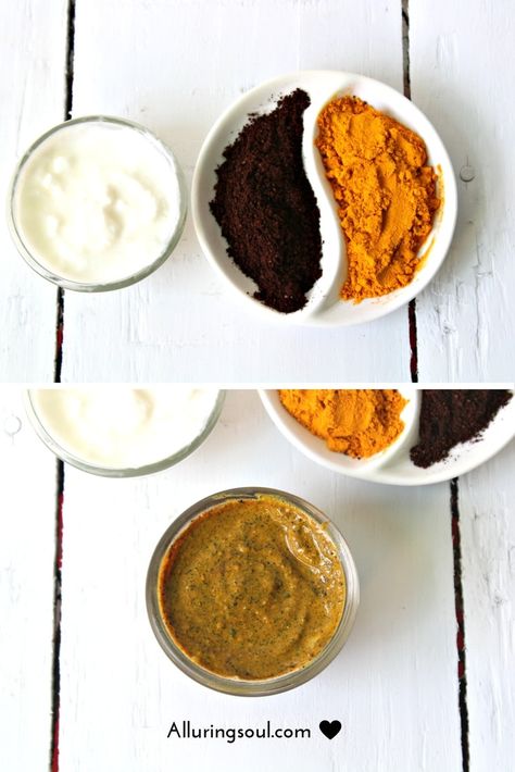 3 Coffee Face Mask For Naturally clear & Beautiful Skin | Alluring Soul Skin Tightening Mask, Lemon Face Mask, Coffee Mask, Banana Face Mask, Face Mask For Pores, Coffee Face Mask, Pore Mask, Turmeric Face Mask, Tumeric Face Mask