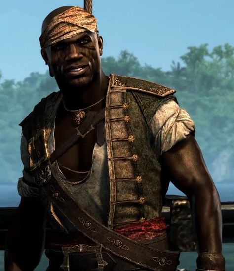 Adewale Assassin's Creed, God Of Storms, Big Boss Metal Gear, Assassin's Creed Black Flag, Assassin's Creed Black, Arno Dorian, Assassins Creed 4, Black Pirate, Assassins Creed Black Flag