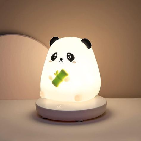 Amazon.com: ALLWIN Cute Panda Night Light for Kids Dimmable Night Light for Baby Nursery Panda Nightlight Squishy Lamp for Kids Room LED Night Light for Girls Kawaii Panda Portable Girls Night Lights for Bedroom : Baby Animal Night Light, Room Checklist, Led Night Lights, Animal Lamp, Bedroom Night Light, Kids Holiday Gifts, Rechargeable Lamp, Kawaii Bunny, Light Touch