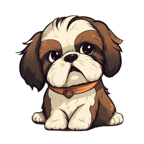 shih tzu cachorro clipart, ai gerado Shih Tzu Wallpaper, Shih Tzu Drawing, Perro Shih Tzu, Hair Stenciling, Wallpaper Cartoon, Dog Animation, Drawing Wallpaper, Cartoon Wallpaper Iphone, Dog Pin