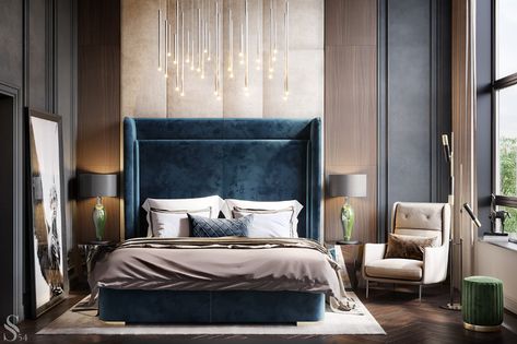 Luxury Bedroom Design, Luxury Bedroom Master, Bedroom Bed Design, Luxury Apartment, Bedroom Goals, Contemporary Bedroom, Luxurious Bedrooms, Interior Design Bedroom, Home Decor Bedroom