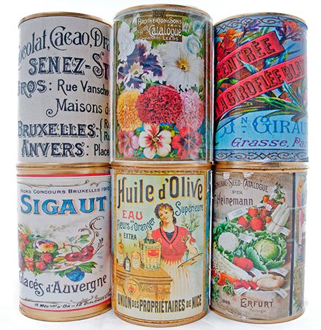 Vintage Can Label Printables Vintage Can Labels, Etiquette Vintage, Upcycle Ideas, Tin Can Crafts, Vintage Packaging, Vintage Printable, Vintage Tins, Vintage Diy, Can Crafts