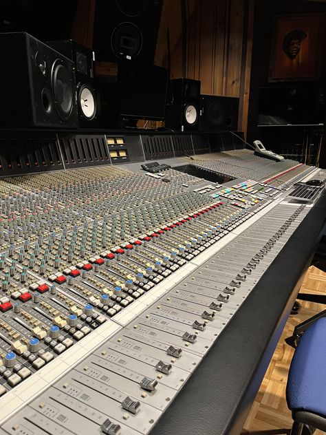 SSL 9072 J Series SuperAnalogue console in Studio B with Yamaha, DynAudio, and Urei monitors #audioengineering #audioengineer #music #studio #analog #musictech #recording #mixing #production #SSL #rockvillemd Audio Engineer, Music Tech, Music Studio, Recording Studio, Sound, Engineering, Music, Quick Saves