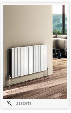 Flat Horizontal Flat Radiators, Chrome And Brass Bathroom, Radiators Uk, Contemporary Radiators, Radiators Modern, Shower Basin, Horizontal Radiators, Wall Taps, Designer Radiator