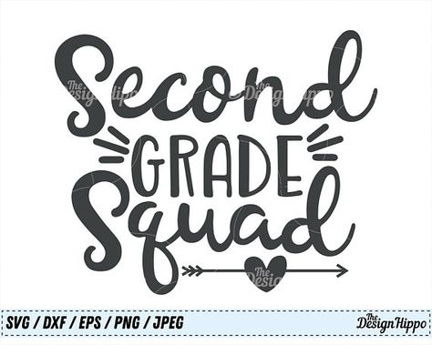 Second Grade Squad svg, Back to School svg, School svg, Teacher svg, 2nd Grade svg, Tribe, Squad svg 2nd Grade Class Shirt Ideas, Second Grade Shirts, 1st Grade Svg, Second Grade Tshirt, 2nd Grade Teacher Shirts Svg, Second Grade Teacher, Spirit Shirts, Second Grade, 2nd Grade