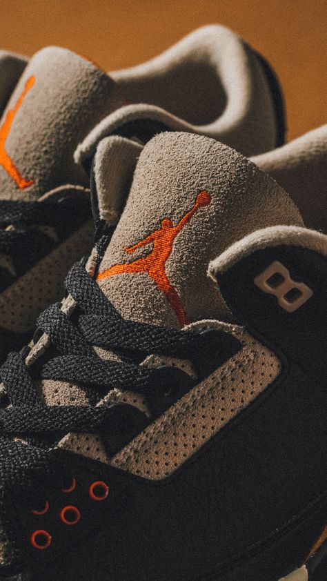 The Air Jordan 3 'Desert Elephant' 🐘 releases this Saturday 7/30. Click the link in our bio to enter the draw. Enter The Draw: https://feature.com/products/air-jordan-3-retro-black-rush-orange-fossil Air Jordan 1 Wallpaper Iphone Aesthetic, Air Jordan Wallpapers Aesthetic, Aesthetic Wallpaper Jordan Shoes, Jordan Shoes Aesthetic Wallpaper, Jordan 3 Wallpaper, Ios 16 Wallpaper Jordan, Jordan Iphone Wallpaper Hd, Sepatu Air Jordan, Iphone Wallpaper Planets