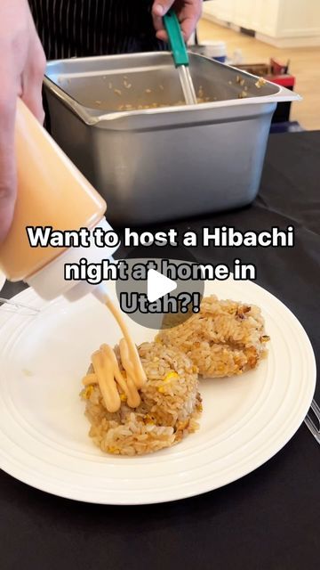 Utah With Kids on Instagram: "GIVEAWAY CLOSED- congrats

$500 @sarah.Rylie
$250 @justlilyandra
$150 @nousheenlavaka! You need @rockstarhibachi!🤩 They bring the hibachi experience right to your home and top it off with a fire show!🔥 They can cook indoor or outdoor and all you need to do is set up tables and chairs, and provide plates and silverware for your guests! Pricing is $50 for adults and $25 for kids 12 and under. This includes a side salad, signature sauces, garlic fried rice with egg, grilled hibachi vegetables and 2 choices of protein per person plus a fire show and sake if desired!

We’ve teamed up to giveaway a prize to 3 lucky winners! You could win a $500 Rockstar Hibachi credit, a $250 credit or a $150 credit to host your very own hibachi night!

TO ENTER: ⁣
1. Like this re Plates And Silverware, Hibachi Vegetables, Rice With Egg, Utah With Kids, Fried Rice With Egg, Garlic Fried Rice, Instagram Giveaway, Tables And Chairs, Side Salad