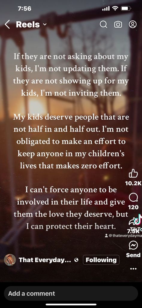 Making An Effort To Be In My Childs Life Quotes, Kids Know Who Shows Up Quotes, Your Kids Are Watching Quotes, Standing Up For Your Kids Quotes, I Will Protect My Children Quotes, Deserve Better Quotes, My Children Quotes, Winter Onederland Birthday, Mom Life Quotes