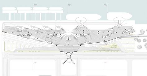 Port Of Kinmen Passenger Terminal - Picture gallery Seaport Terminal Floor Plan, Architecture Drawing Art, Design Planning, Drawing Art, Architecture Drawing, Picture Gallery, Taiwan, Passenger, Art Drawings