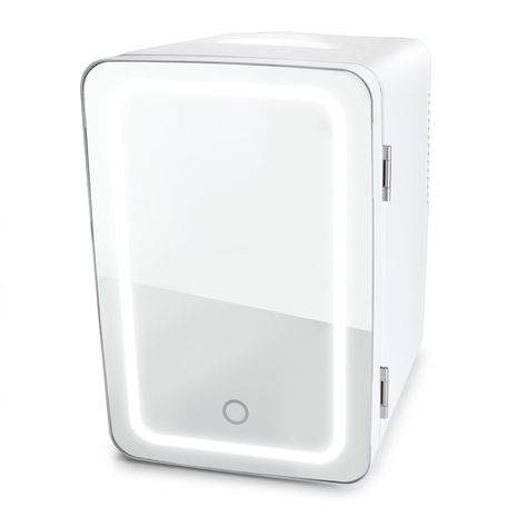 Cheap Skin Care Products, Door Rack, Door White, Mini Fridges, Mini Fridge, Door Storage, Led Mirror, My New Room, Mirror Door