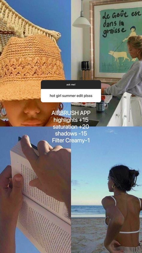 Summer Vsco Filters, Vsco Filter Summer, Summer Filters, Perfect Instagram Feed, Cute Instagram Story Ideas, Summer Vibes Aesthetic, Summer Feed, Instagram Feed Tips, Best Vsco Filters