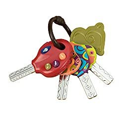 32 Of The Best Stocking Stuffer Ideas For Toddlers For Under £10 (2021)  - Stainless Steel Texture, Toy Keys, Baby Teething Toys, Car Sounds, Teething Toys, Play Toys, Kid Toys, Baby Teeth, Interactive Toys