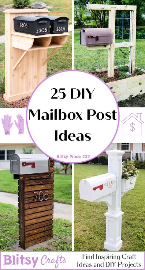 mailbox post ideas 4 Mailbox Post Ideas, 3 Mailbox Post Ideas, Mail Post Ideas, Mail Boxes Design, Multiple Mailbox Post Ideas Diy, Diy Mailbox Ideas Creative, Cool Mailbox Ideas, Double Mailbox Post Ideas, Diy Mailbox Ideas Outdoor