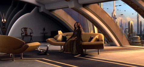 padm'e Futuristic Apartment, Natalie Portman Star Wars, Star Wars Planets, Star Wars Padme, Anakin And Padme, Revenge Of The Sith, The Sith, Padme Amidala, Apartment Layout