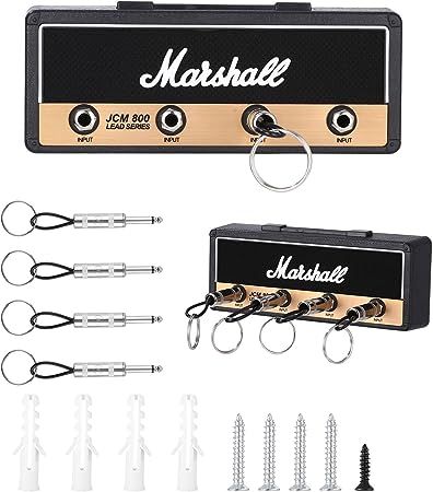 Marshall Key Holder Key Holder Wall Mounted JCM800 Key Cabinet Vintage Guitar Key Chain Jack Holder 4 Key Hooks Black A Gift for Music Lovers : Amazon.de: Home & Kitchen Guitar Keys, Key Holder Wall, Cabinet Vintage, Key Cabinet, Wooden Key Holder, Wall Key Holder, Vintage Guitar, Key Hooks, Gift For Music Lover