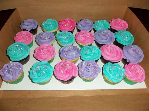 teal and pink make up | Recent Photos The Commons 20under20 Galleries World Map… Pink Purple And Teal Cupcakes, Teal Pink Purple Birthday Party Ideas, Pink And Purple Cupcakes, Spa Cupcakes, Gabby Party, Peacock Birthday Party, Teal Cupcakes, Cupcakes With Sprinkles, Teal Party