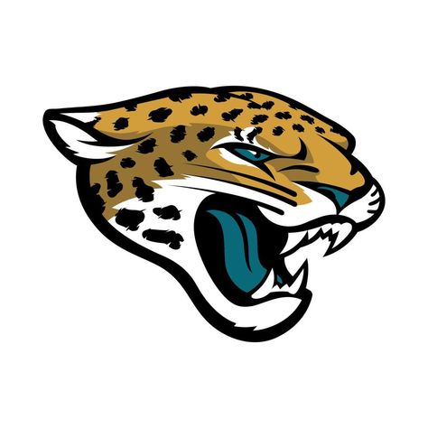 Jacksonville Jaguars logo on transparent background Jaguar Logo, Jaguars Logo, Jacksonville Jaguars Logo, Vinyl Car Stickers, Nfl Logo, Jacksonville Jaguars, Arizona Cardinals, Miami Dolphins, Minnesota Vikings