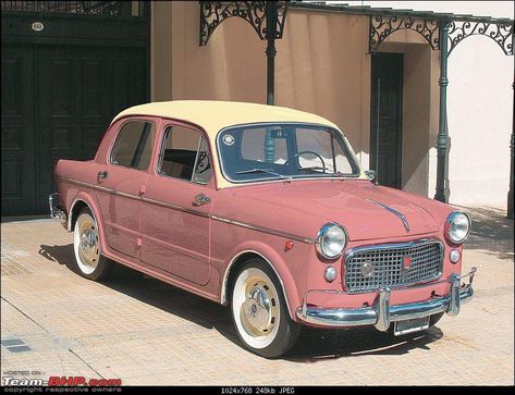 Fiat 1100, The Duo, Old Advertisements, Super Luxury Cars, Italian Cars, Classic Cars Trucks, Colour Combinations, Fiat 500, Cute Cars