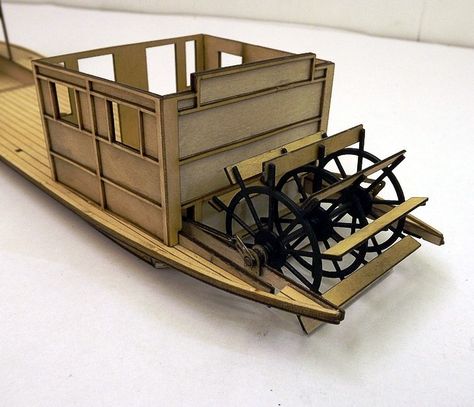 50ft River Steamer - Kitwood Hill Models Store Wood Boat Building, Tiny Mobile House, Model Boats Building, Viking Longship, Wooden Model Boats, Model Ship Building, Abandoned Ships, Boat Model, Model Train Scenery