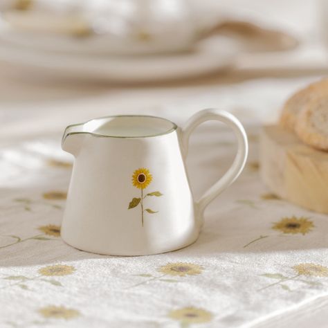 Sunflower Mini Stoneware Jug by Sophie Allport