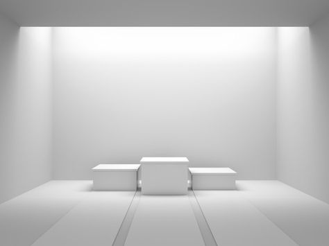 White Stage Design, White Space Background, Laptop Animation, Winners Podium, Monochromatic Room, White Hall, Essentials Set, White Minimal, Space Backgrounds