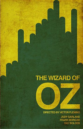 The Wizard of Oz...grandma :) Musicals Posters, Wizard Of Oz Poster, Broadway Musicals Posters, Wizard Oz, Wizard Of Oz Book, Wizard Of Oz 1939, Minimalist Movie Posters, Dorothy Gale, Tv Posters