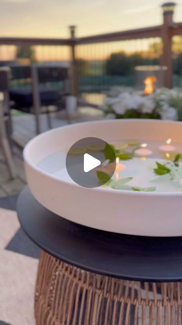 Amanda Albrecht Illinois Realtor + Content Creator on Instagram: "A natural way to keep the mosquitoes and bugs away this summer that doubles as a beautiful centerpiece. This is perfect for all of your outdoor entertaining and summer evening gatherings.

In a bowl fill with water, layer in 🍋 lemon, 🍋‍🟩 lime and mint 🍃 leaves. Top with floating 🕯️ candles. This makes a beautiful arrangement to look at that is all functional keeping the bugs at bay! 

Share with your mosquito 🦟 magnet 🧲 friends and give this a try!
.
.
.
#outdoorhacks #homehacks #howto #outdoorspace #floatingcandles #momapproved #napervillemoms #realtor #realtorsofinsta #easydiy #naturalremedies #naturalbugrepellent" Mosquito Repellent Inside Home, Mosquito Candles Diy, Plants That Ward Off Mosquitos, Outdoor Mosquito Control, Realtor Content, Mosquito Repellent Candle, Outdoor Hacks, Natural Bug Repellent, Backyard Dreams