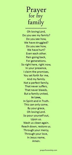 Here's a prayer that you can pray for your family. God is capable of restoring any relationship. Prayer For My Family, Praying For Your Family, Woord Van God, Quotes Family, Prayer For Family, Prayer Times, Life Quotes Love, Prayer Verses, Prayer Board