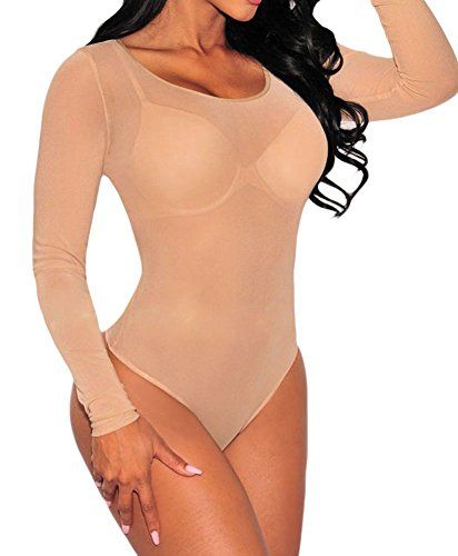 White Mesh Bodysuit, Long Sleeve Mesh Bodysuit, Mesh Leotard, Body Noir, Black Bodysuit Longsleeve, Bodycon Bodysuit, Leotard Tops, Leotard Bodysuit, Bodycon Jumpsuit