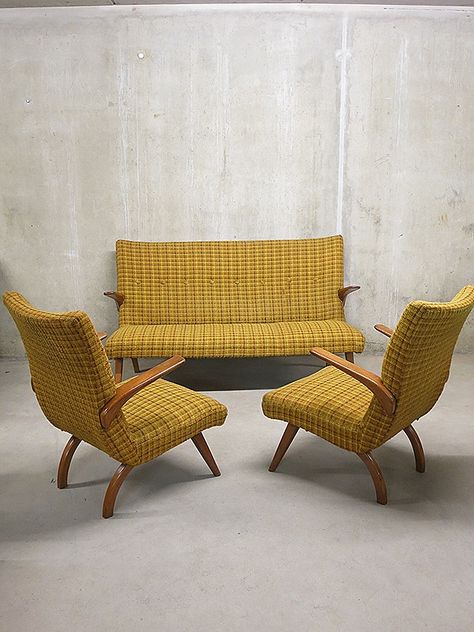 Funky Armchairs, Mid Century Danish Furniture, Lounge Bank, Sofa Vintage, Cottage Style Interiors, Mod Furniture, Vintage Bank, Modern Style Furniture, Danish Furniture Design