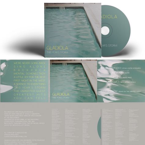 Cd Cover Design Ideas, Cd Album Design, Cd Label Design, Movement Design, Indie Rock Band, Cd Packaging, Cd Cover Design, Cd Design, Cd Cover