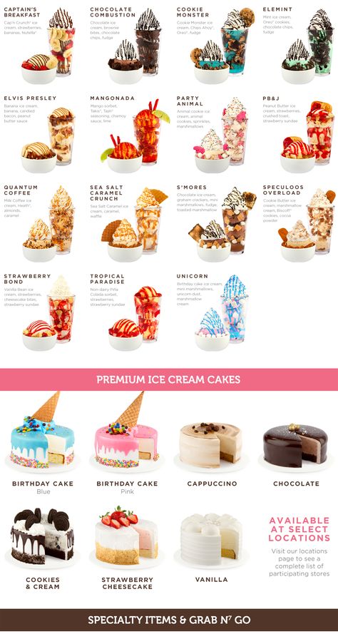 Ice Cream Menu, Homemade Cookbook, Food Infographic, Food Menu Design, Milkshake Recipes, Sweet Snacks Recipes, Cafe Menu, Lost 100 Pounds, Milkshakes