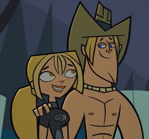 Total Drama Bridgette And Geoff Fanart, Gidgette Total Drama, Total Drama Bridgette And Geoff, Geoff And Bridgette, Fictional Couples, Warner Bros Cartoons, Animated Cartoon Characters, Drama Total, Drama Island