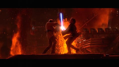 Obi Wan Revenge Of The Sith, Obi Wan Kenobi Revenge Of The Sith, Revenge Of The Sith Cinematography, Star Wars Episode 3 Revenge Of The Sith, Star Wars Episode 1 Phantom Menace, Hayden Christensen, Popular Movies, Star Wars Artwork, Obi Wan